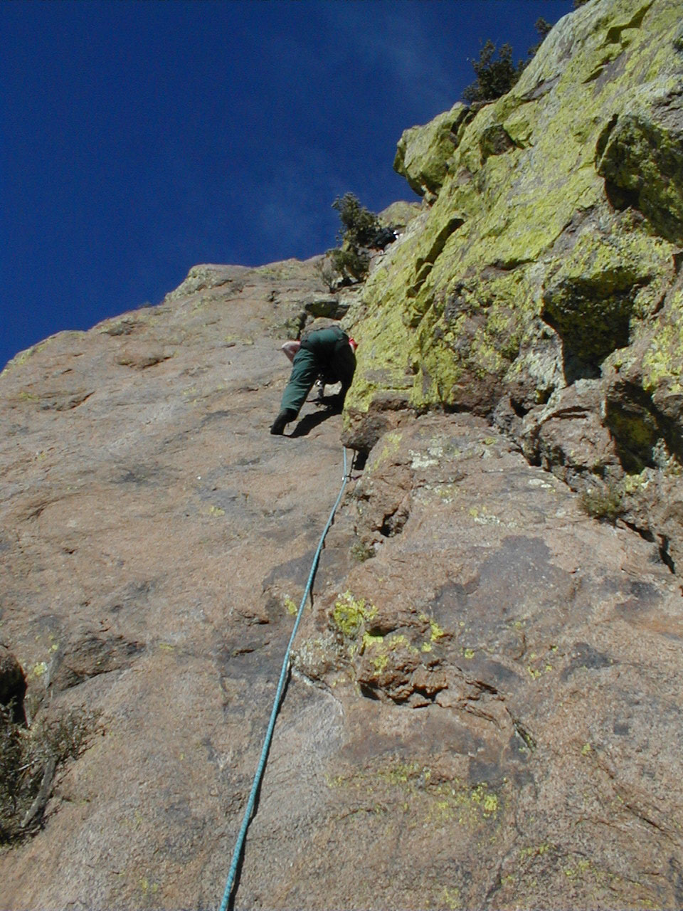 Hal Leads the layback pitch.